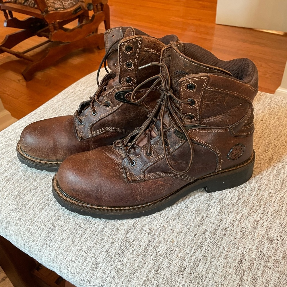 Justins original work-boots. Size 8.5